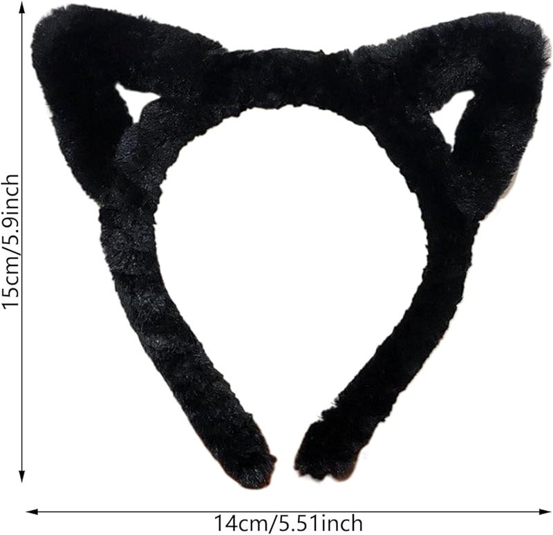 Pangboer Sweet Kitten Ears Headband For Photo Studio Halloween Party Props Color A - Image 3